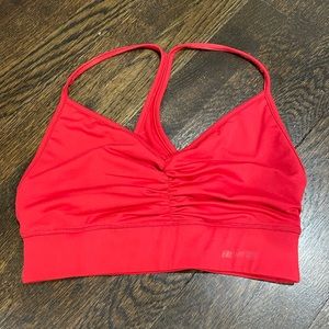 Bo+Tee Slinky Sports Bra, Red (S)